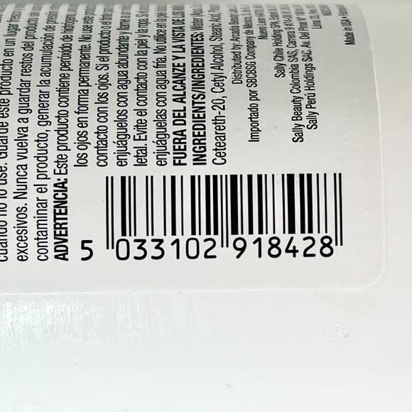 Salon Care 40 Volume Creme Developer Strong Lift Stabilized Formula 16 fl oz New - Picture 6 of 7